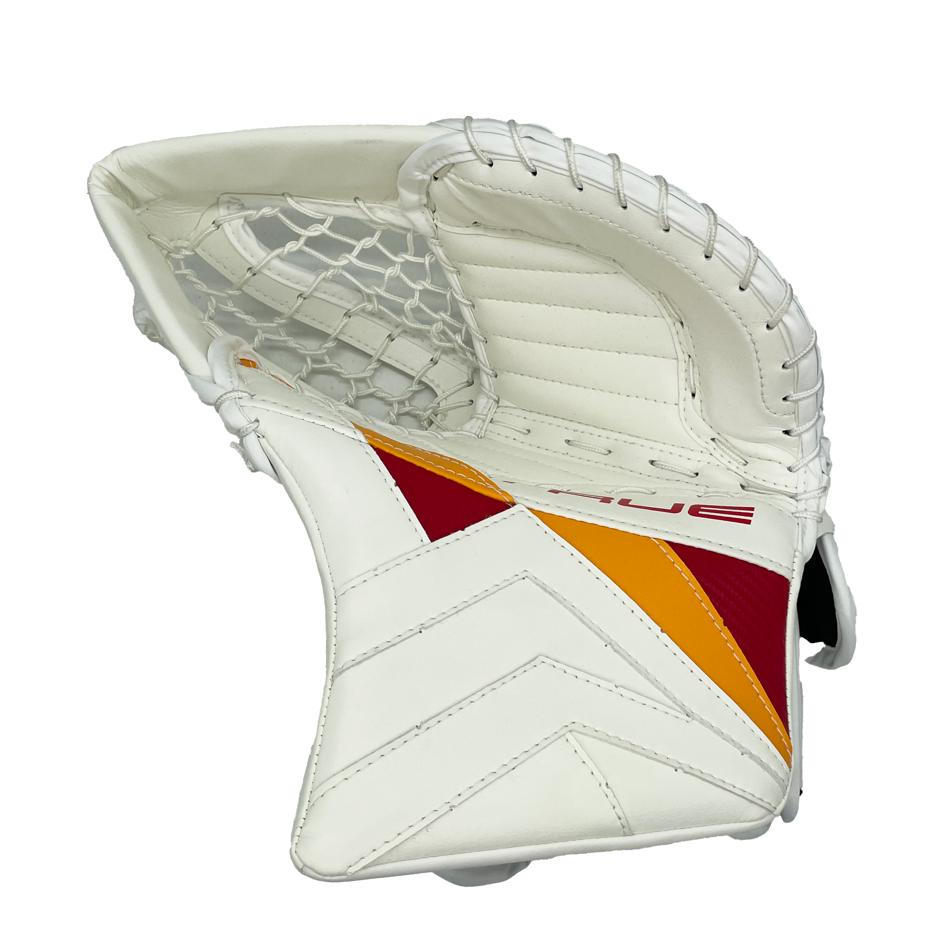 True Catalyst PX3 - Nouvel ensemble de gants de gardien Pro Stock (blanc/rouge/jaune)